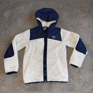 L.L. Bean Youth size S/8 Sherpa Full-Zip Lightweight Jacket